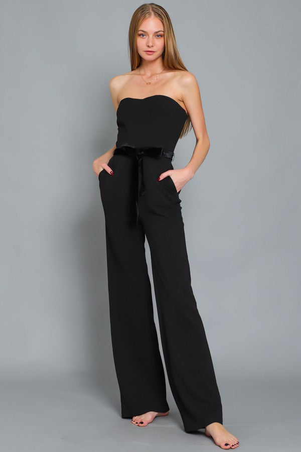 Holiday Jumpsuit- Black