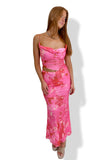 Jessa Cutout Maxi Dress Pink