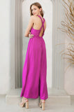 Maddie Crepe Jumpsuit- Orchid