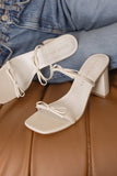 Wendy Bow Heel- Beige