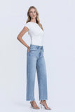 Sara Vervet Mid Rise Wide Leg Jean