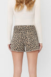 Vervet Drawstring Leopard Short