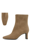 Swan Bootie- Taupe Nubuck