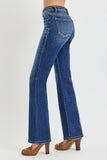 Risen Mid Rise Bootcut w/ Leather Trim