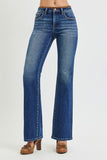 Risen Mid Rise Bootcut w/ Leather Trim