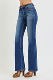 Risen Mid Rise Bootcut w/ Leather Trim