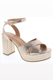 Beverly Heel- Gold FINAL SALE