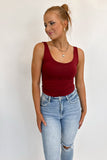 Charlotte Tank Top Scarlet