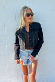 USA Denim Jacket Black