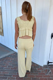 Sunny Days Tiered Top - Yellow