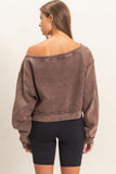 The Chill Sweatshirt- Brown