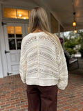 Janelle Knit Sweater Cream