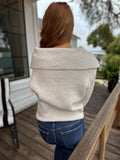 Plush Half Zip Pullover Vanilla