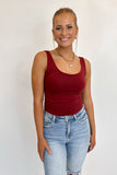 Charlotte Tank Top Scarlet