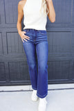 Chase High Rise Wide Jeans Dark Denim