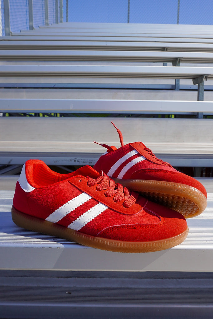 Retro Sneakers Red- FINAL SALE