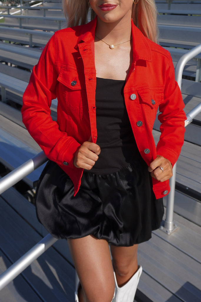 Lincoln Nights Jacket Red