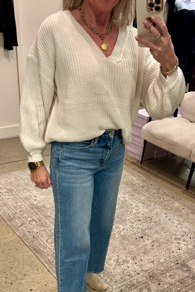 Courtney Sweater- Ivory