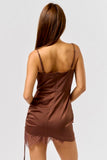 Godiva Dress- Brown