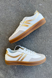 Gana Sneaker- White/Gold