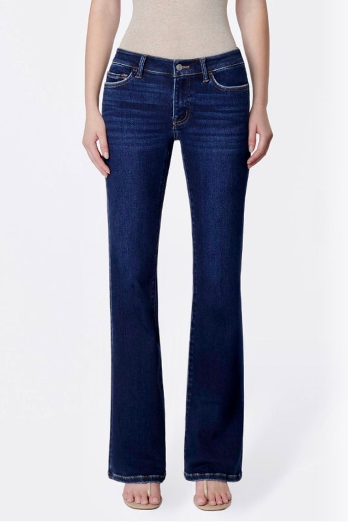 Haley Low Rise Bootcut- Dark Wash