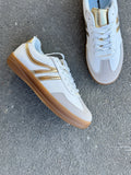Gana Sneaker- White/Gold
