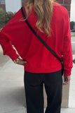 Dreamy Red Sweater