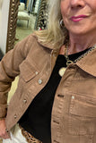 Mocha Denim Jacket