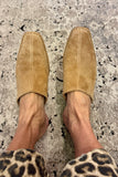 Steve Madden Dessa Slide- Tan Suede