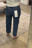 Macie Risen High Rise Crop Jean Dark