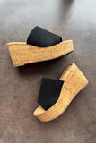 Malka Wedge- Black