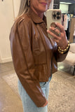 The Stitch Jacket- Hazelnut