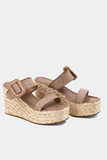 SHUSHOP Leena Wedge- Natural