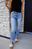 Prairie Cuffed Jeans Light Denim