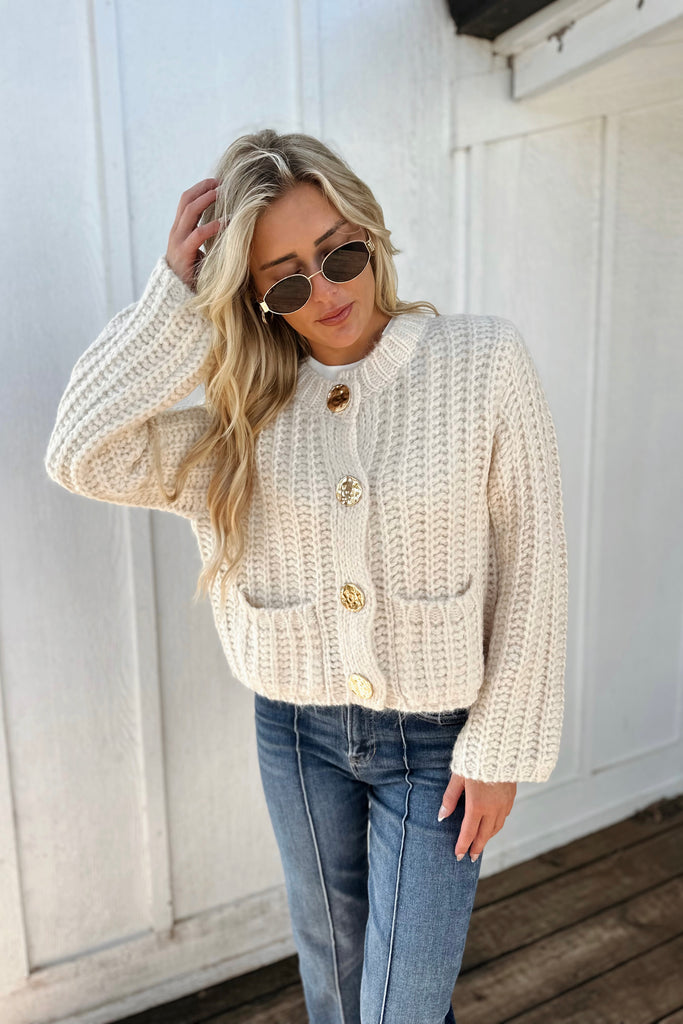 Vermont Cardigan Cream