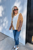 Bella Longsleeve Top Tan/Brown