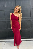 Cherry Red Maxi Dress