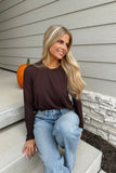 Mabel Top Brown