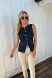 Willow Denim Vest