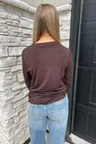 Mabel Top Brown