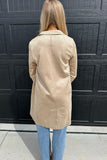 Fireside Suede Jacket Taupe