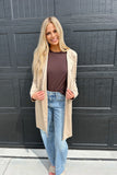 Fireside Suede Jacket Taupe