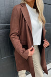 Fireside Suede Jacket Brown