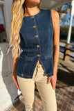 Willow Denim Vest