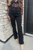 Midnight High Rise Wide Leg Jeans