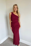 Cherry Red Maxi Dress