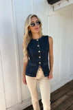 Willow Denim Vest