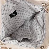 Rosalie Rivet Suede Hobo Bag: Camel