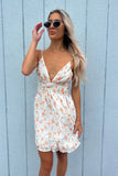 Orange Crush Mini Dress- FINAL SALE