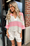 Desiree Button Shorts Cream